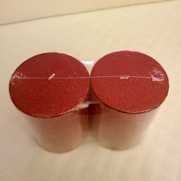 NWOT Red Pair of Christmas Candles - Picture 3 of 6